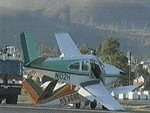 N102H - Crash at a New Mexico airport - by 2006 Sunbeam Television Corp.