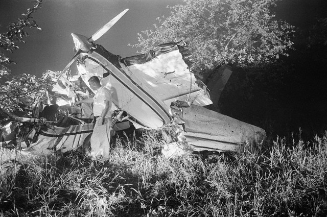 Image result for edward kennedy plane crash